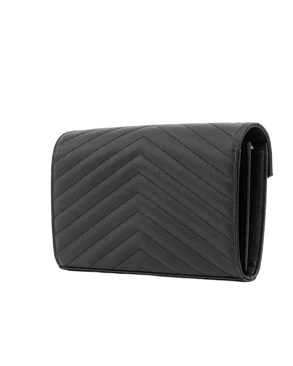 NEW YSL WOC 9.5 BLACK CHEVRON GHW GUE 377828 0125 5082