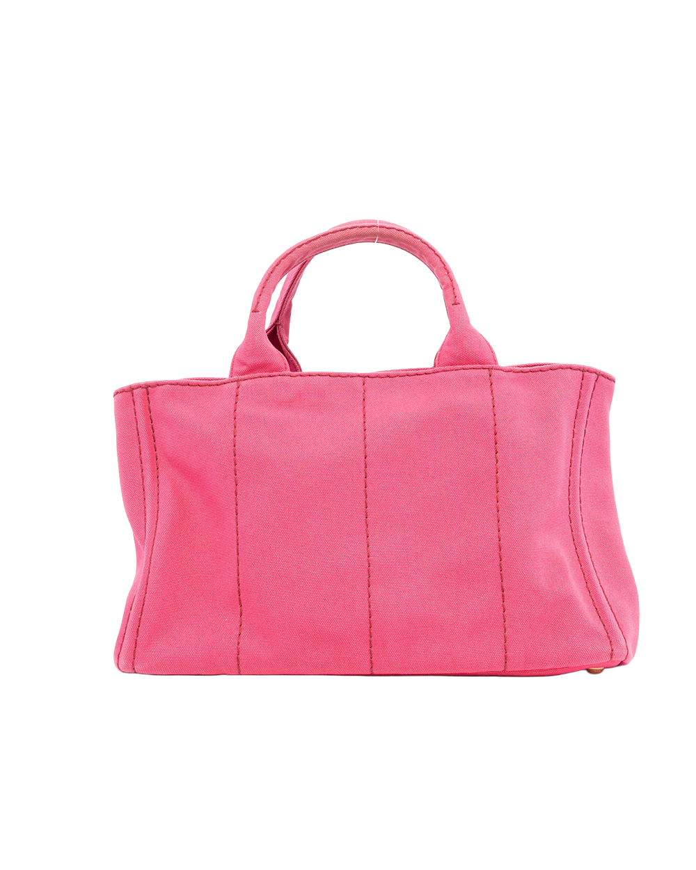 PRADA CANAPA TOTE PINK GHW 02410