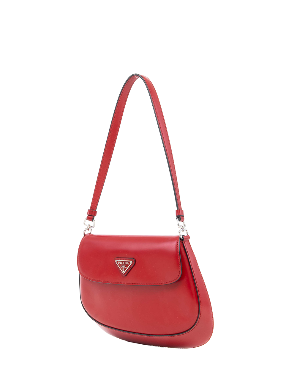 PRADA CLEO BRUSHED RED CALF SHW 82596
