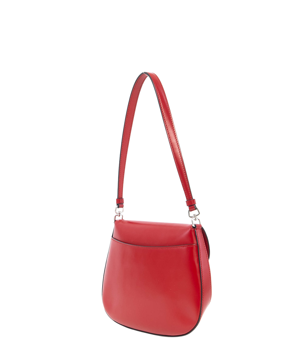 PRADA CLEO BRUSHED RED CALF SHW 82597