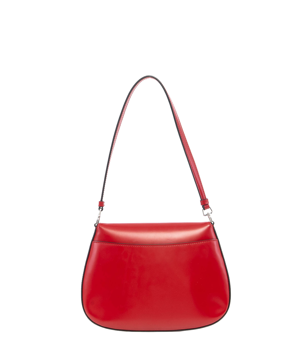 PRADA CLEO BRUSHED RED CALF SHW 82598