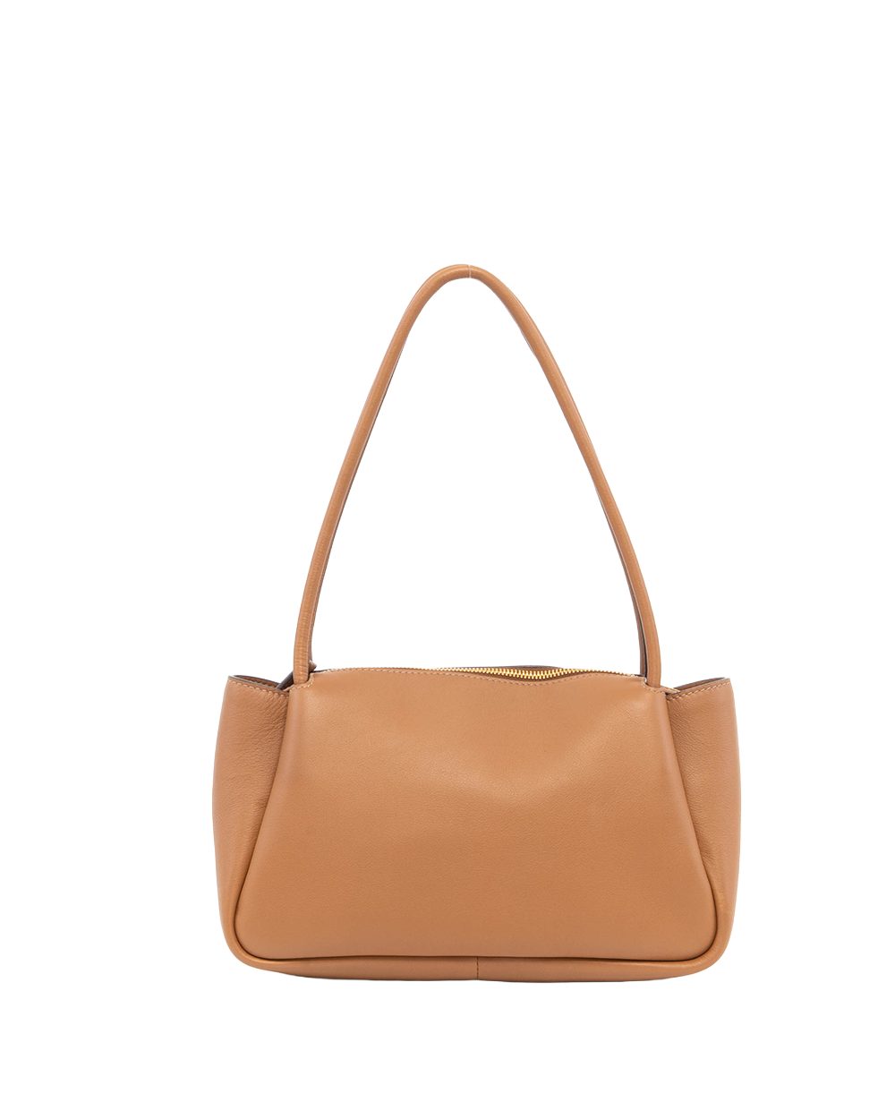 PRADA DARLING MEDIUM BROWN GRAIN LEATHER GHW 82586