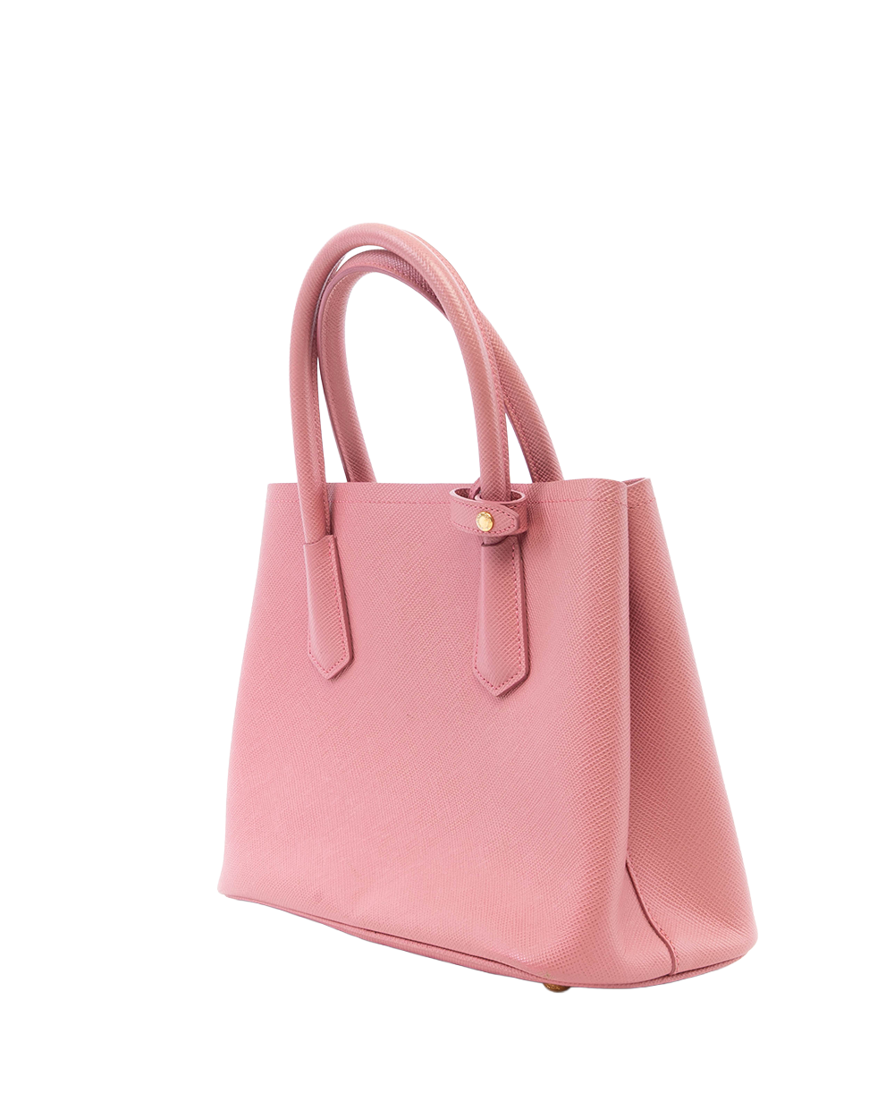 PRADA DOUBLE PINK SAFIANO GHW 0403