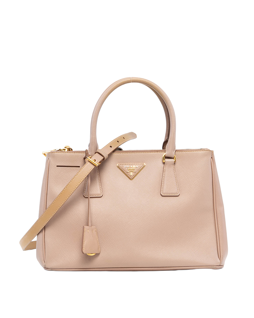 PRADA GALLERIA PINK NUDE SAFFIANO GHW 03425