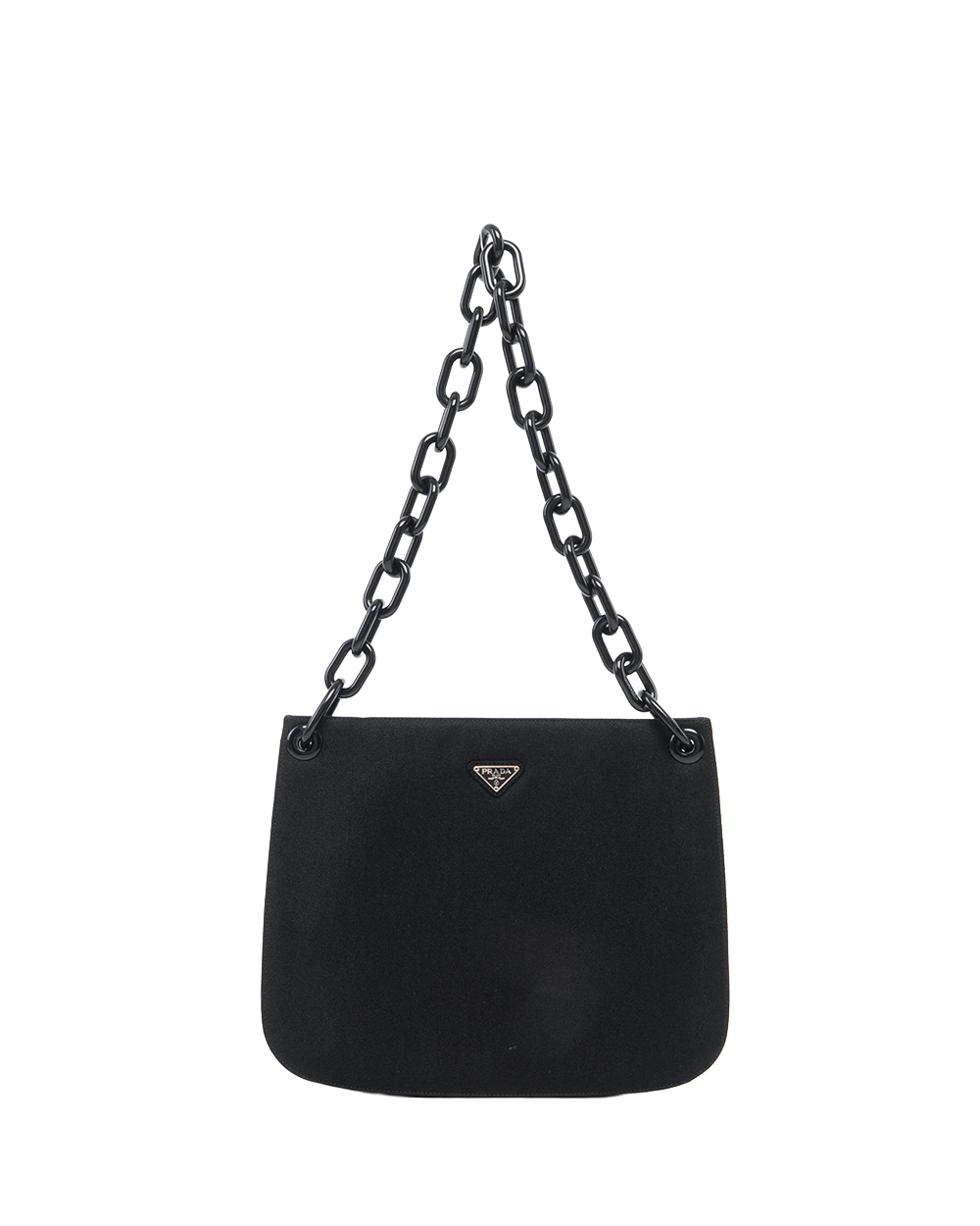 PRADA HANDBAG BLACK NYLON 0121