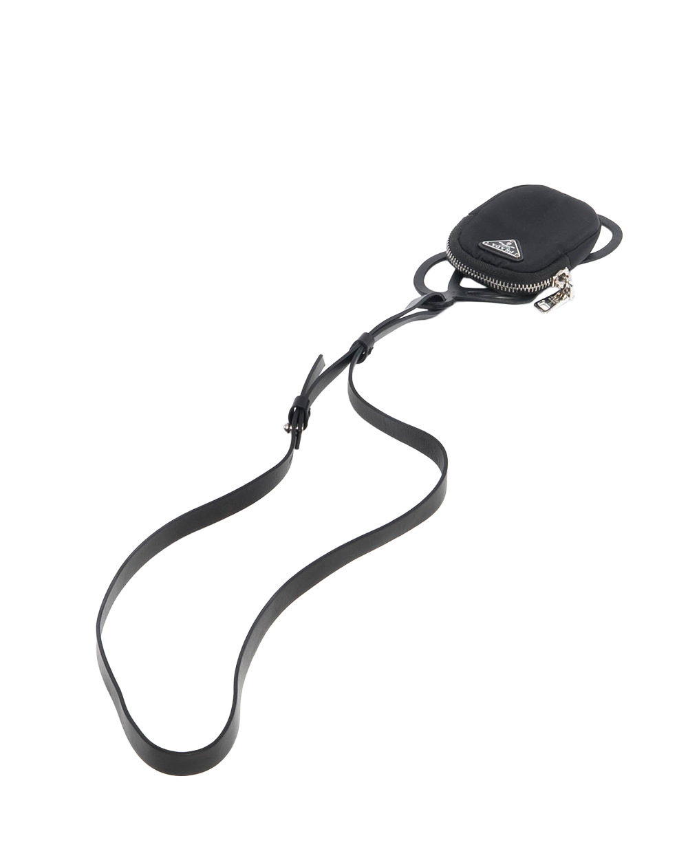 PRADA PHONE TOTE NECK STRAP BLACK NYLON SHW 2269