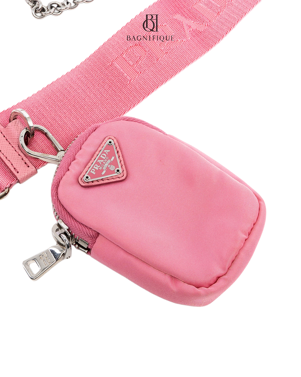 PRADA RE EDITION 2005 PINK NYLON SHW 03212