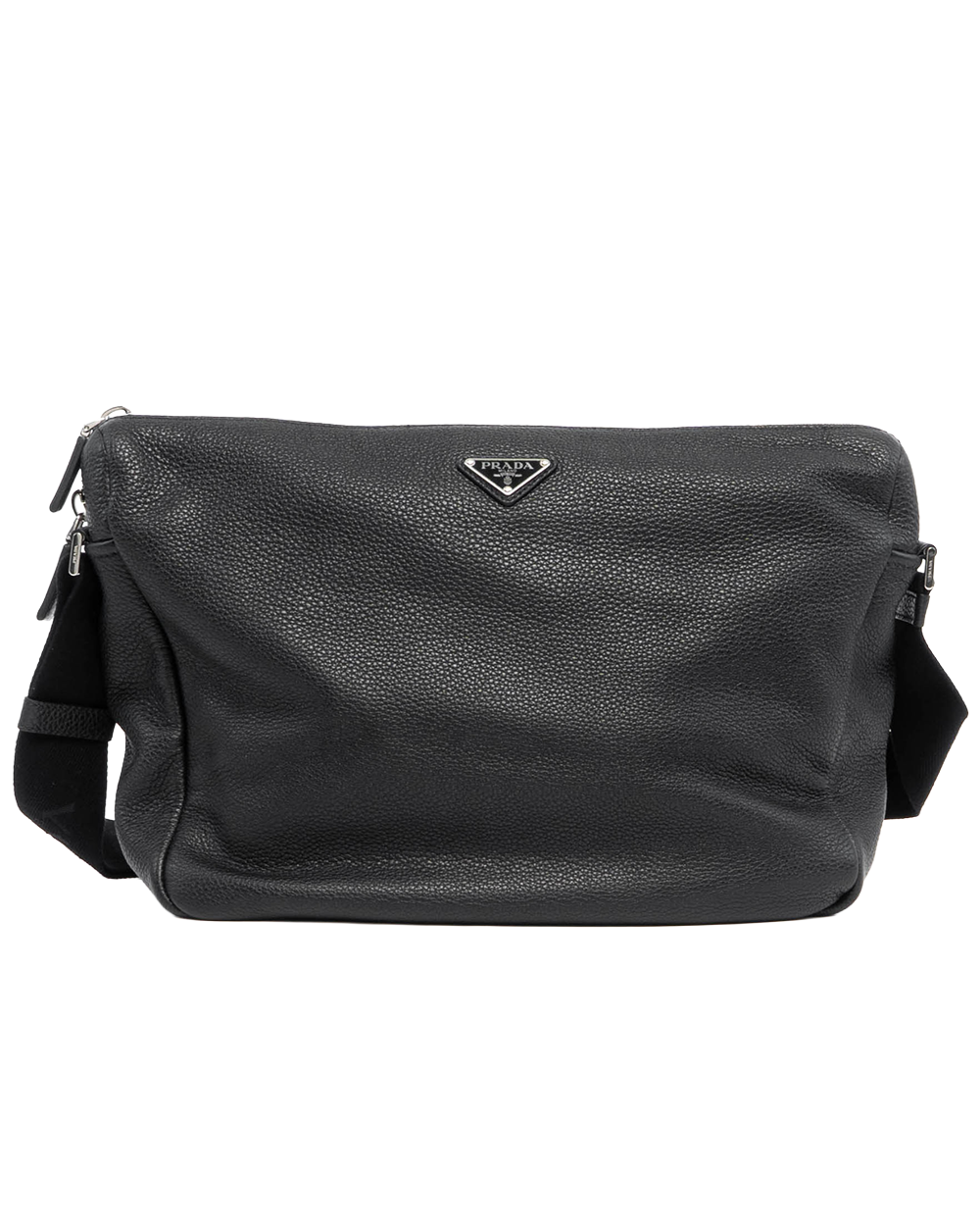 PRADA SHOULDER BAG MEDIUM BLACK CALF SHW 2VH182 04486