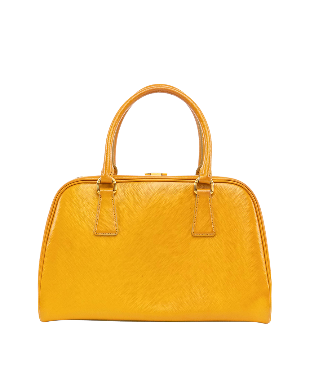 PRADA VERNICE PYRAMIDE SAFIANO YELLOW GHW 3188