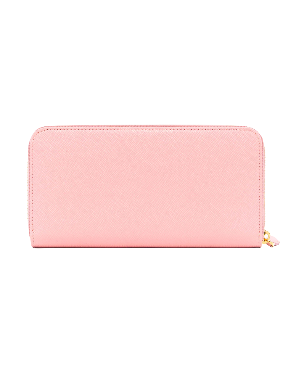 PRADA ZIPPY WALLET CLASSIC LOGO LONG PINK 0568