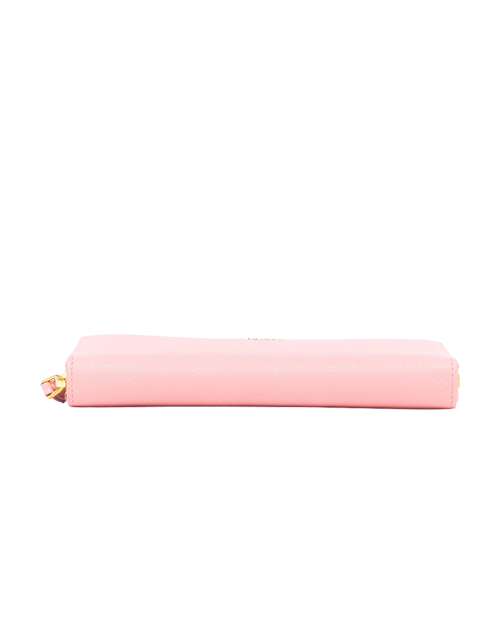 PRADA ZIPPY WALLET CLASSIC LOGO LONG PINK 0569