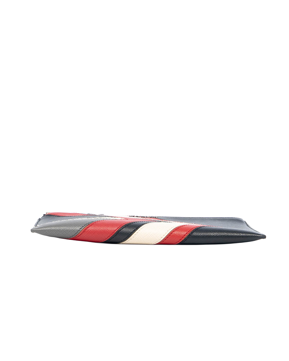 PRADA ZIPPY WALLET LONG BLACK RED SAFFIANO SHW 5103