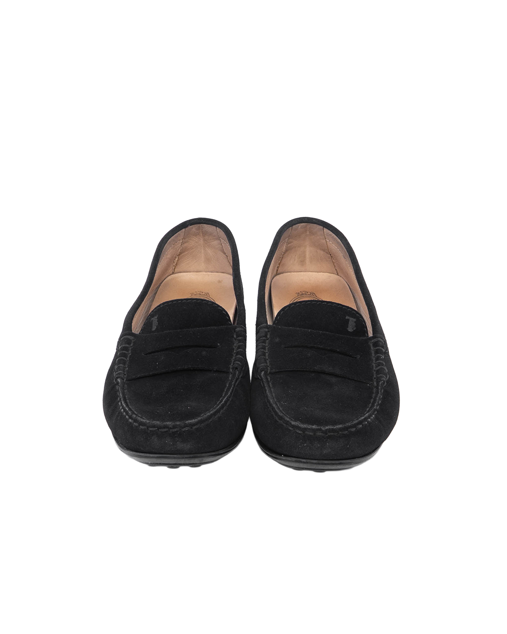 TOD S GOMMINO LOAFER 38 BLACK 7257