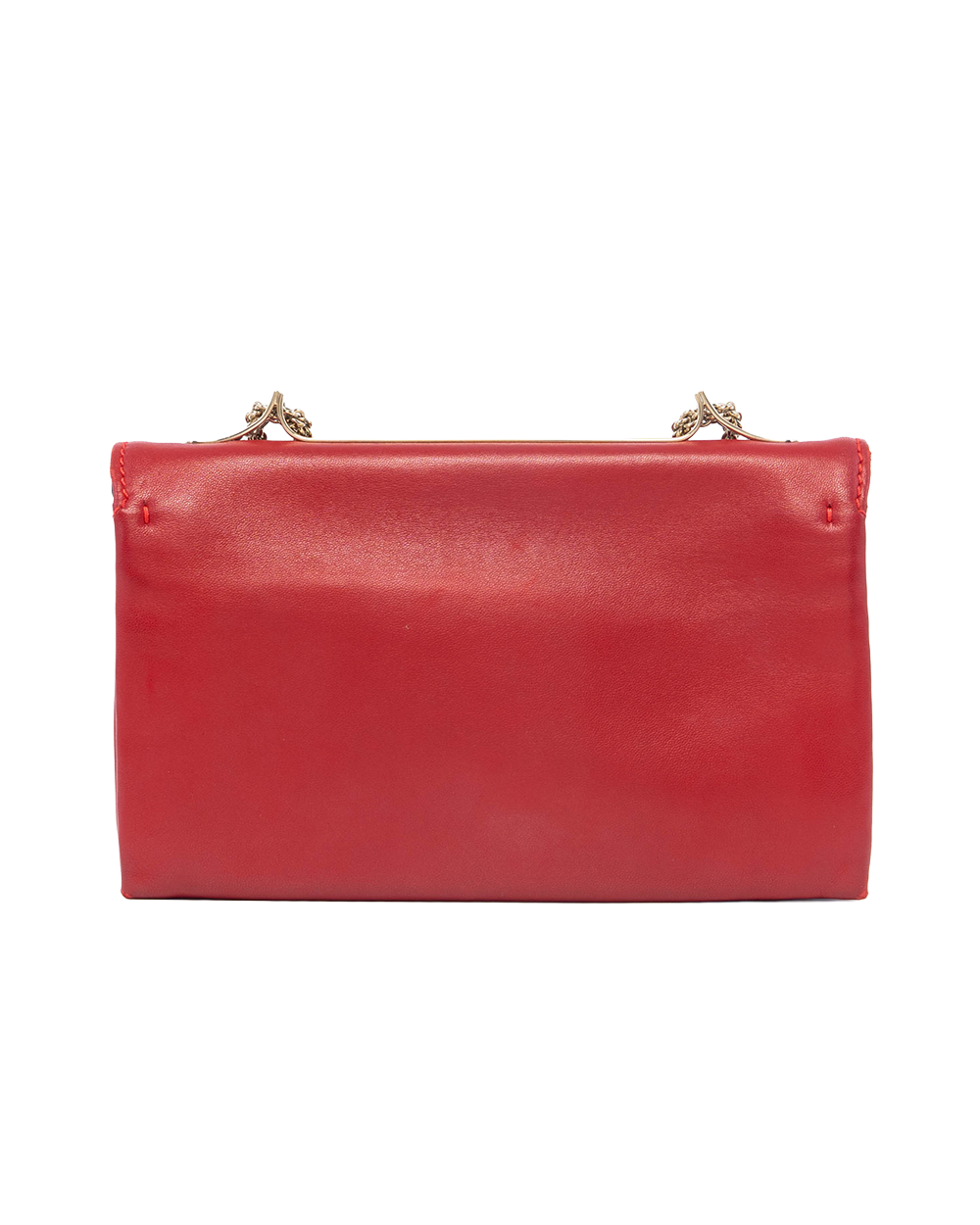 VALENTINO SHOLDER BAG RED CALF GHW 5048