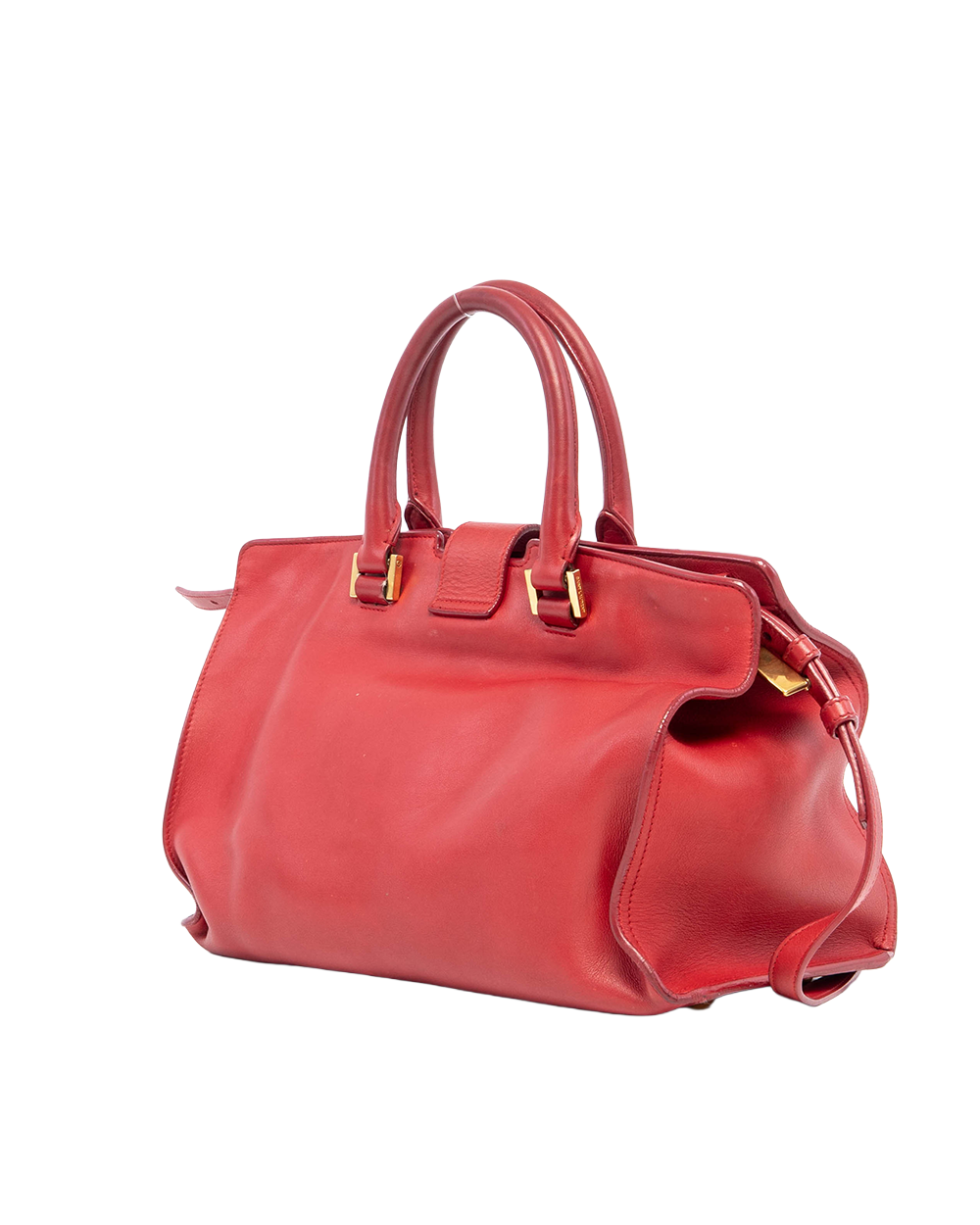 YSL CABAS RED CALF GHW 311210 213317 03308
