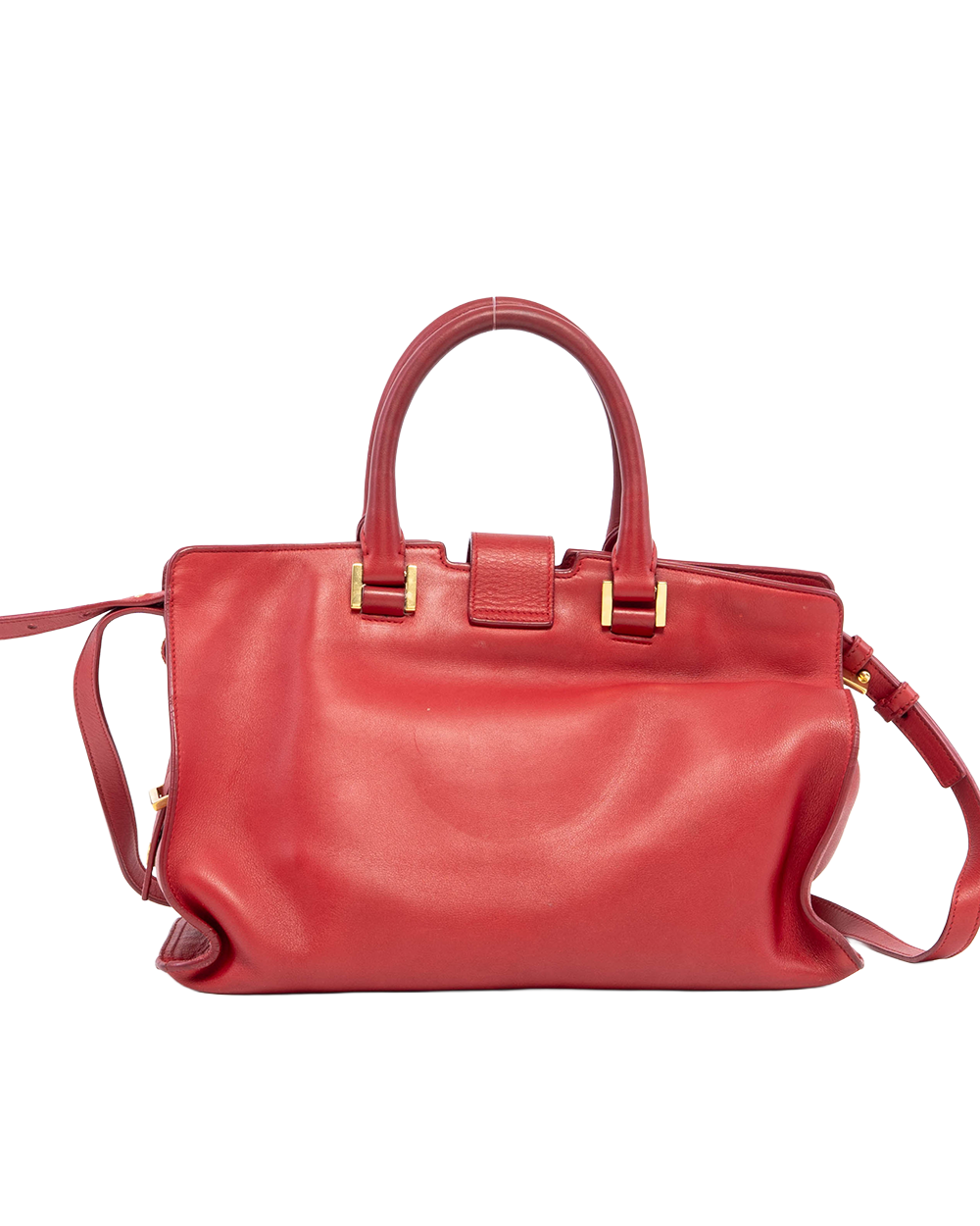 YSL CABAS RED CALF GHW 311210 213317 03309