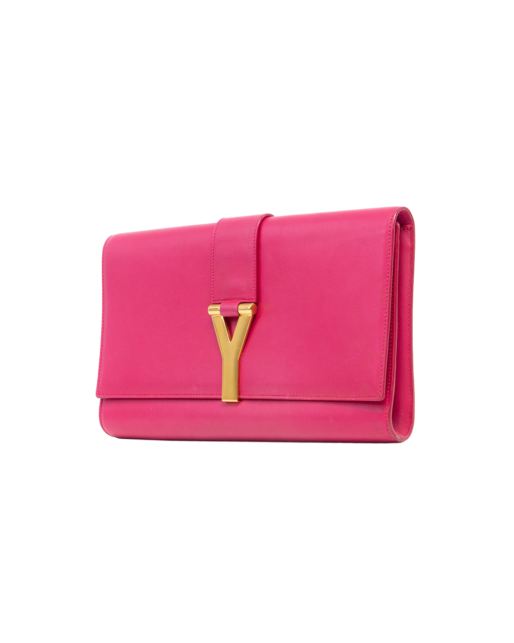 YSL CLUTCH PINK CALF GHW 311213 496395 0823
