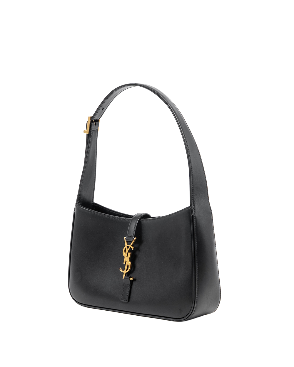 YSL HOBO BLACK CALF GHW GNR 657228 1124 01439