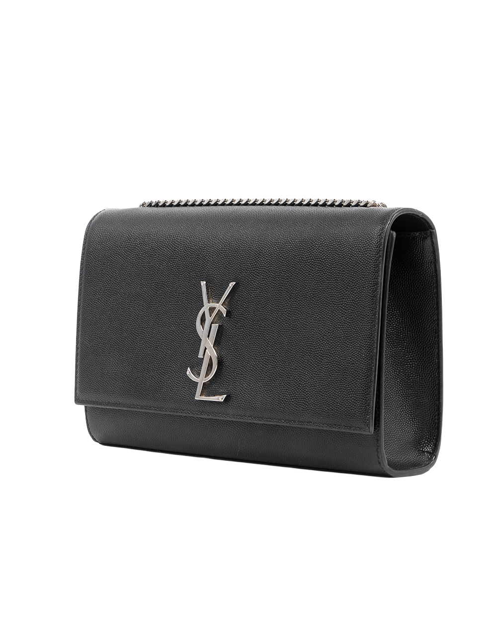 YSL KATE MEDIUM BLACK CALF SHW 08251
