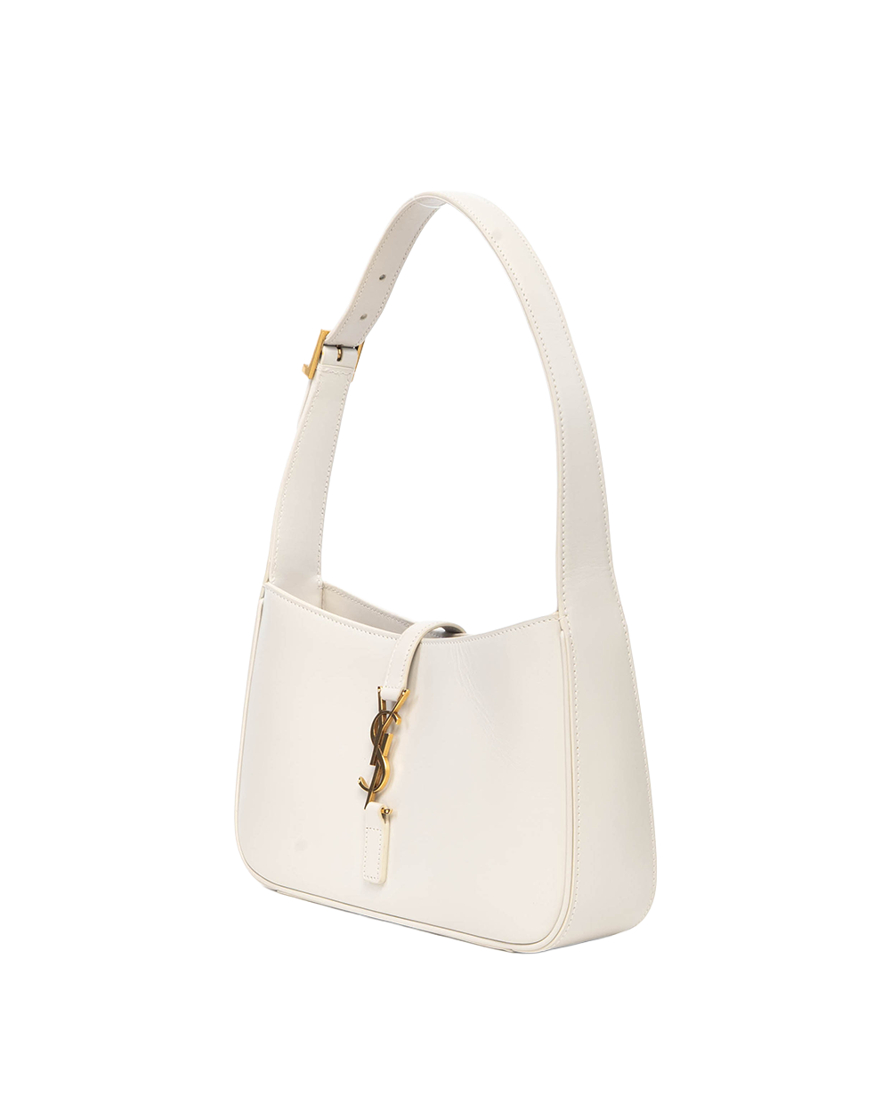 YSL LE 5 A7 HOBO SMALL WHITE CALF GHW MA1657228 062224 6066