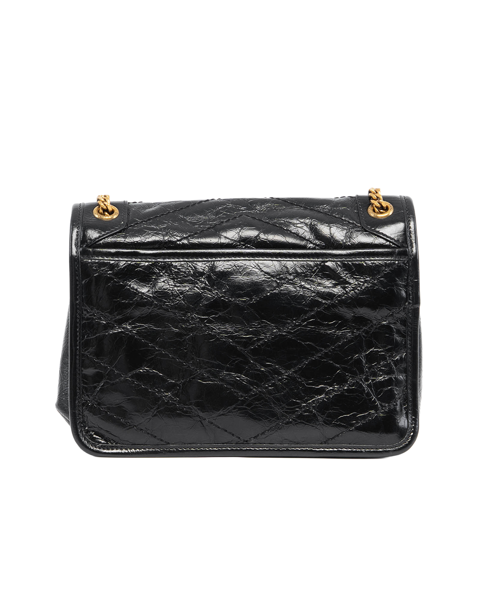 YSL NIKI BABY BLACK CALF GHW PLB 633160 0722 3170