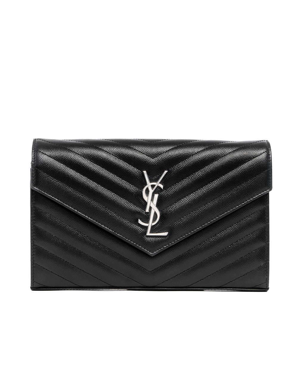 YSL WOC 9.5 BLACK CHEVRON SHW BRS 377828 0422 09454