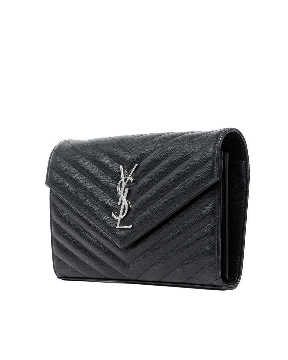 YSL WOC 9.5 BLACK CHEVRON SHW BRS 377828 0422 09455