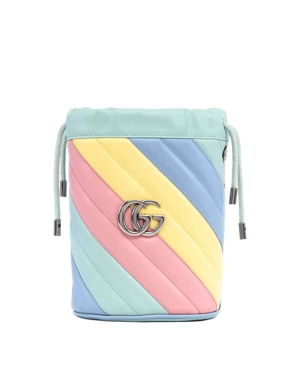 BA252081 GUCCI BUCKET MULTICOLOR CALF SHW 575163 534563