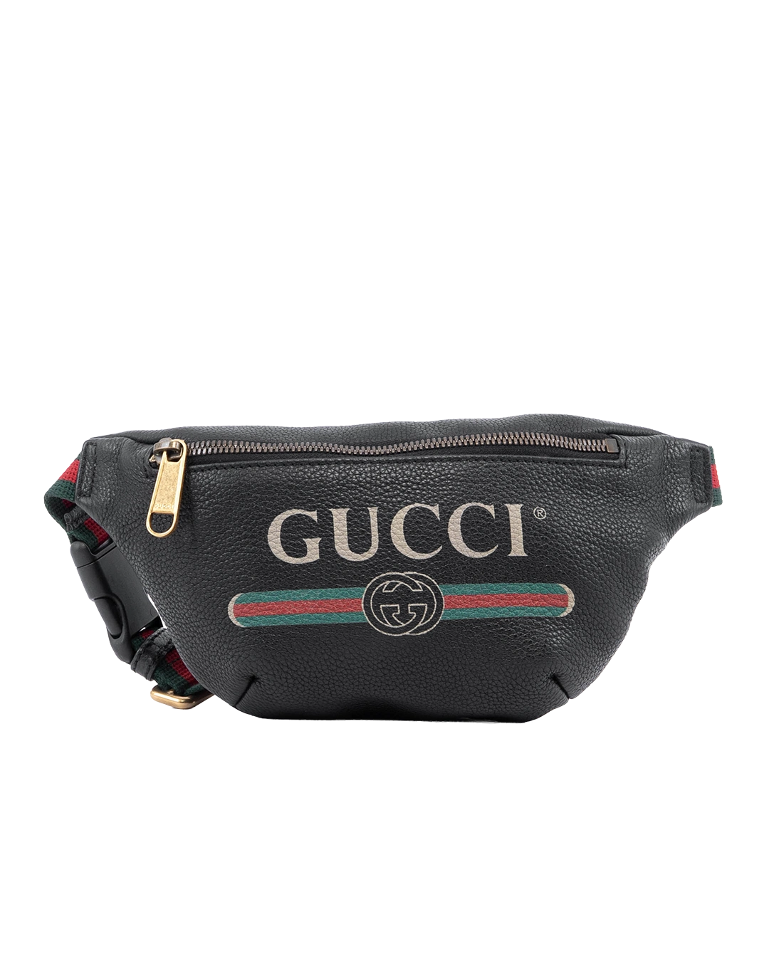 BA252283 GUCCI BELT BAG COCO CAPITAN MINI BLACK CANVAS GHW 527792 204991