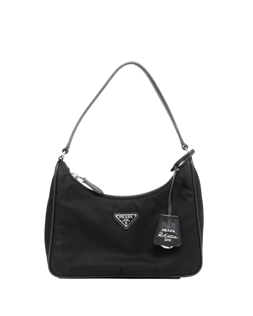 BA259482 PRADA RE EDITION 2005 BLACK NYLON SHW 05540