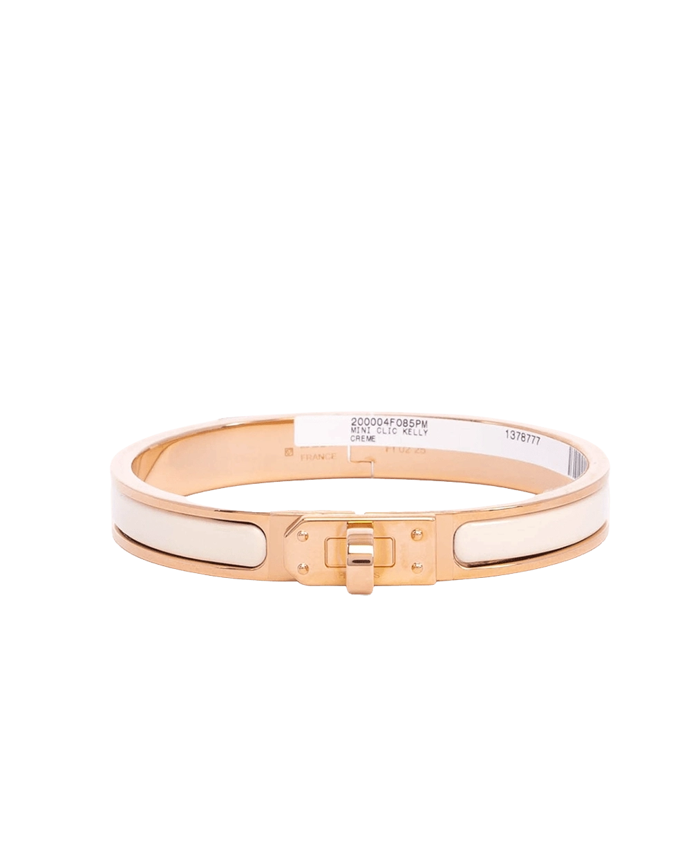 BA259553 NEW HERMES CLIC KELLY MINI CREME RGHW FI 02 25 06134