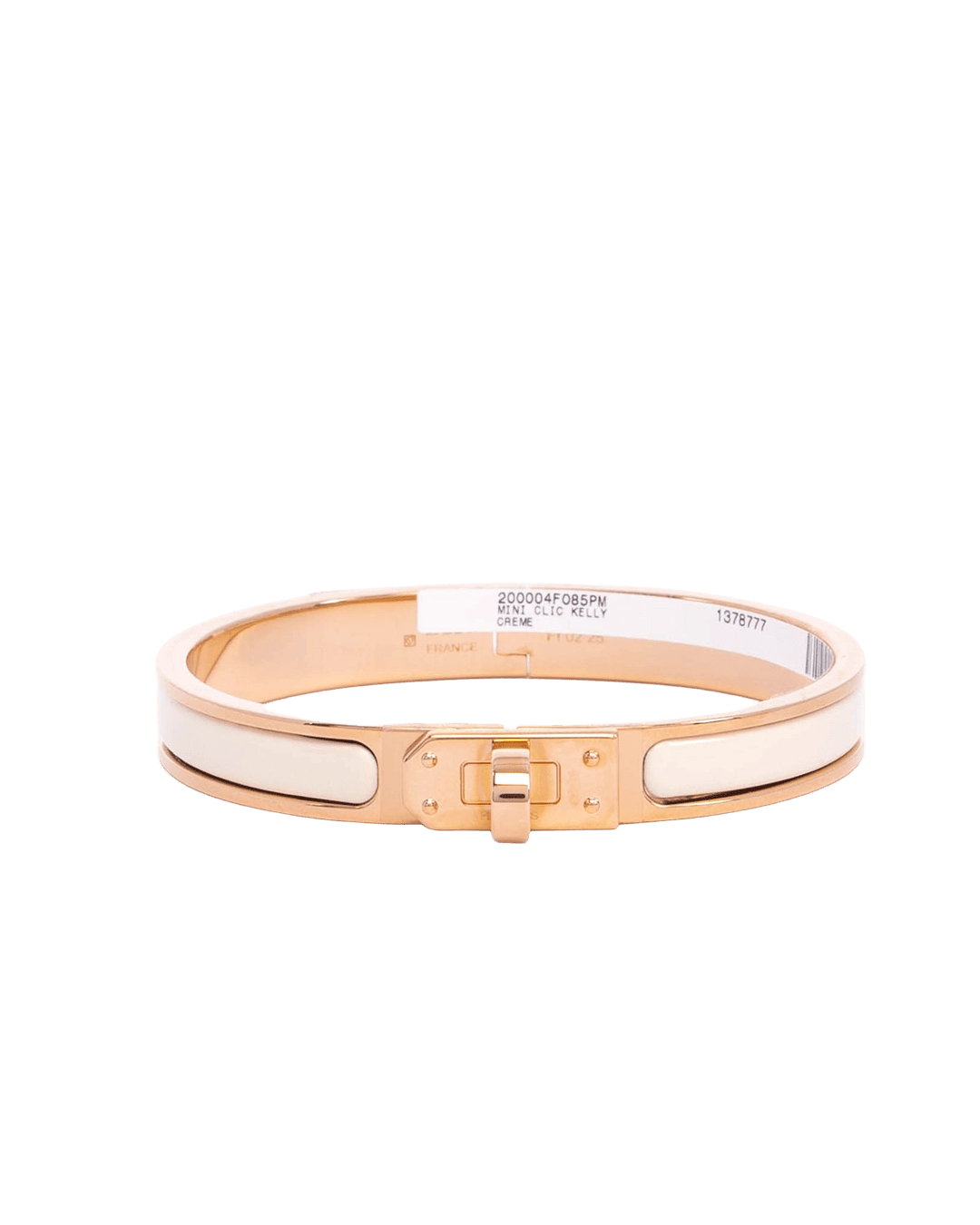 BA259553 NEW HERMES CLIC KELLY MINI CREME RGHW FI 02 25 06134