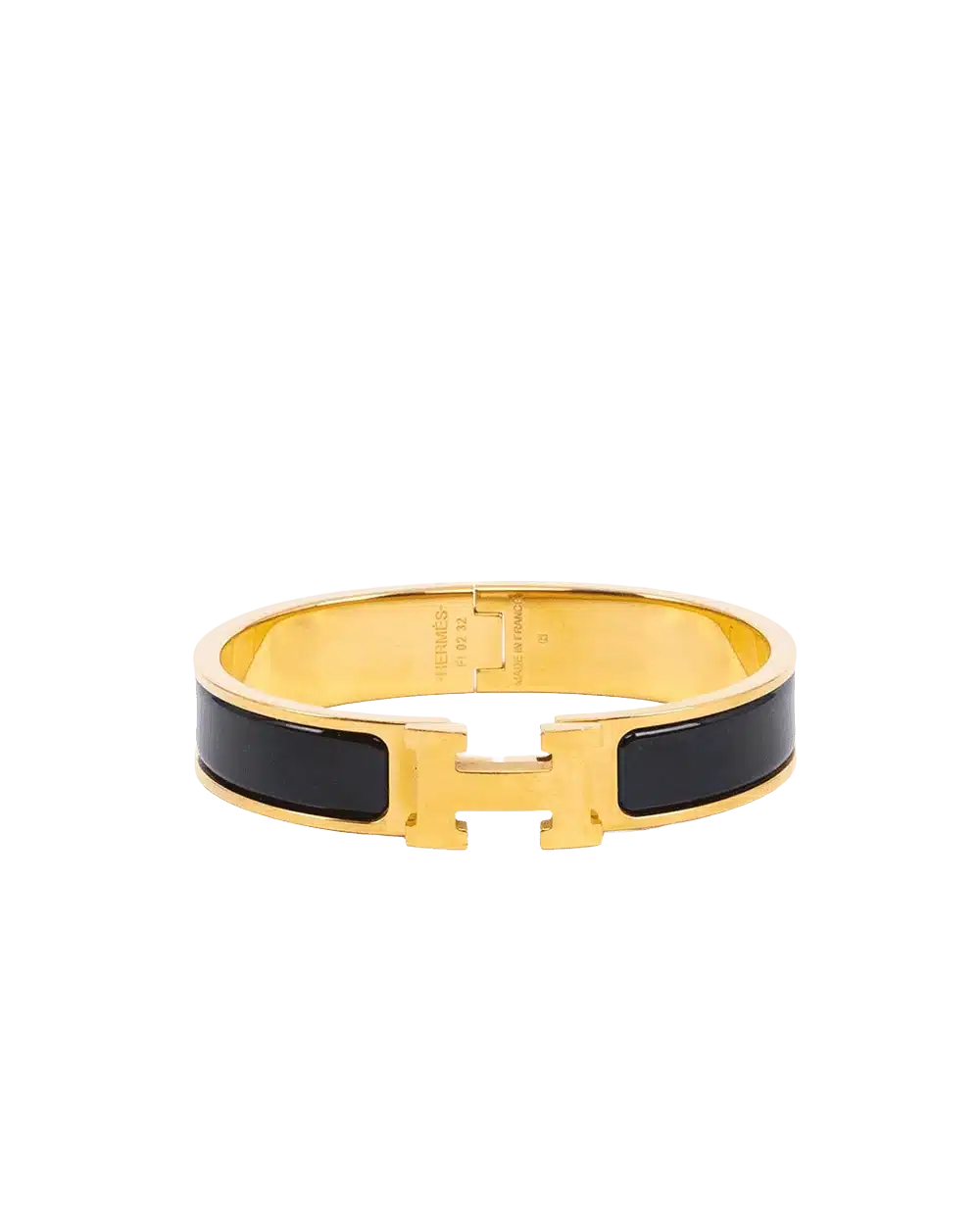 BA259631 HERMES CLIC CLAC PM BLACK GHW FI 02 32 result
