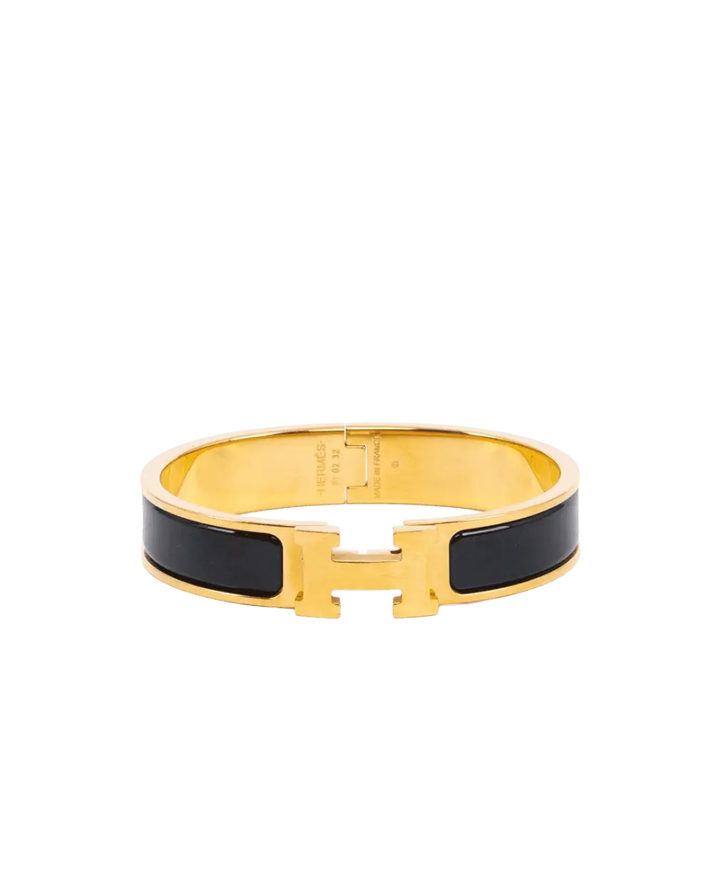 BA259631 HERMES CLIC CLAC PM BLACK GHW FI 02 32 result