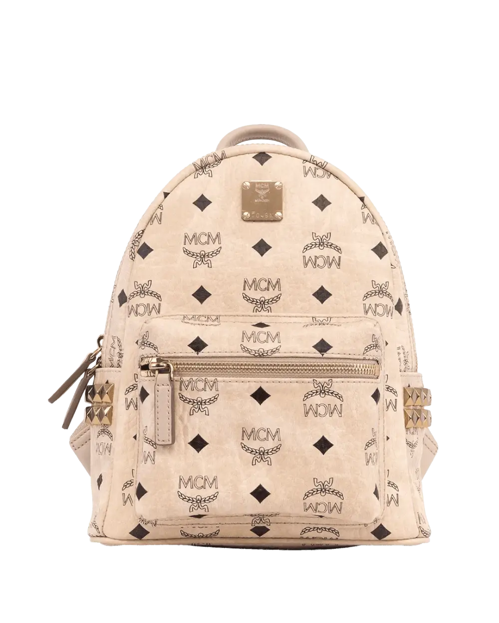 BA260002 MCM BACKPACK MINI BEIGE CALF GHW MMK6SVE41IG001 result
