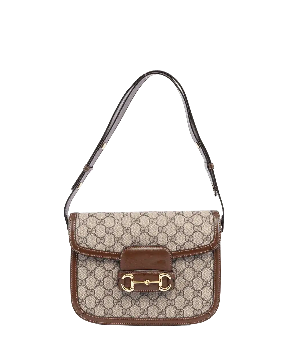 BA260042 GUCCI HORSEBIT 1955 MEDIUM BROWN GG MONOGRAM CANVAS GHW 602204 493075 result