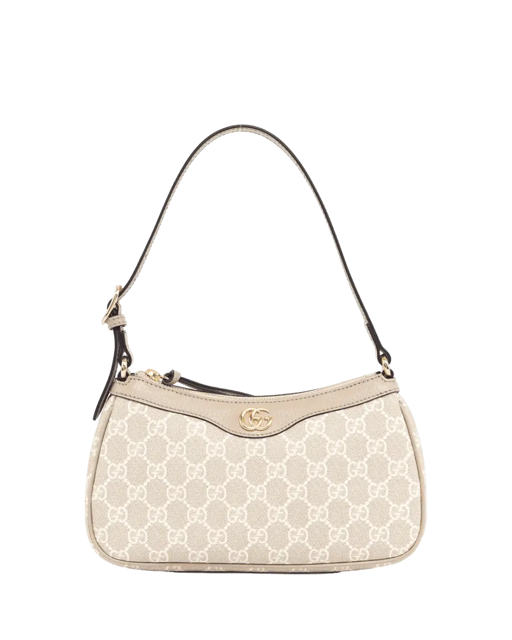 BA260046 GUCCI OPHIDIA SHOULDER BAG SMALL BEIGE GG MONOGRAM CANVAS GHW 735145 493075 result