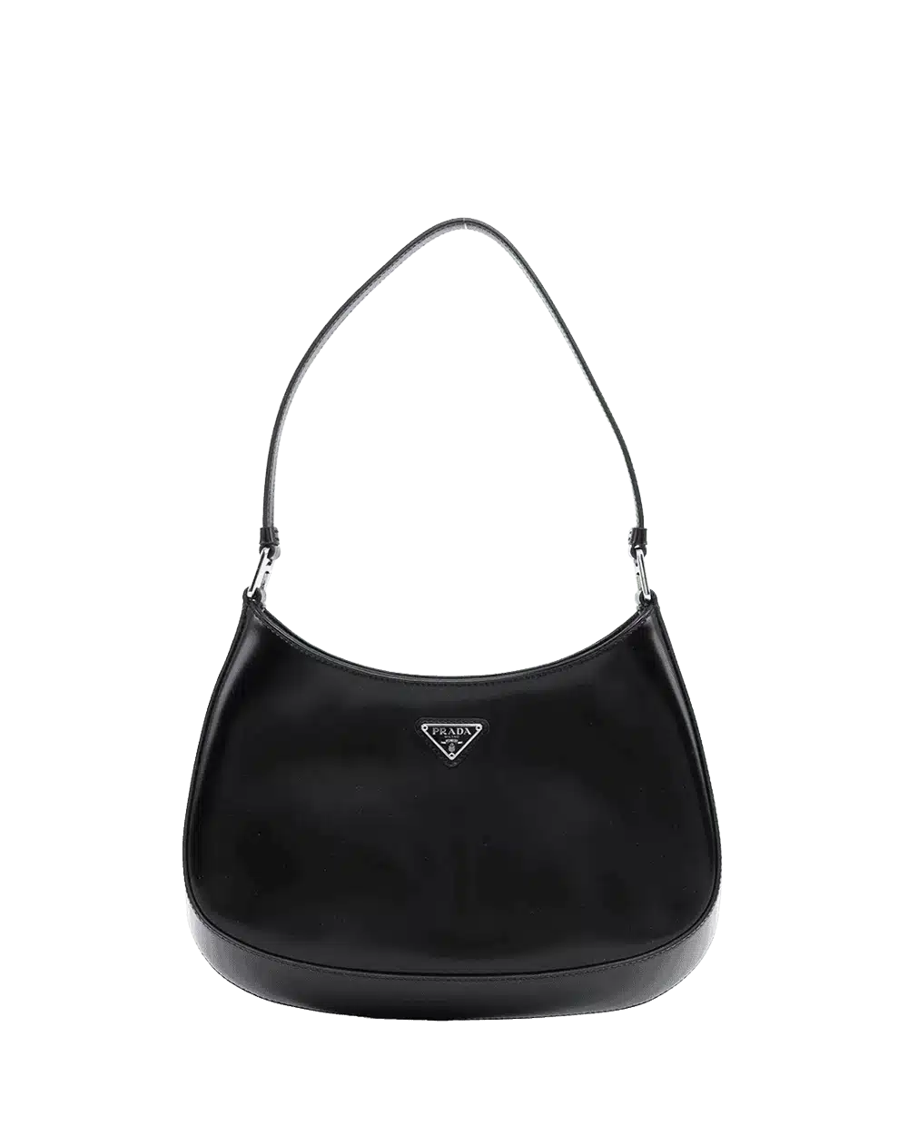 BA260051 PRADA CLEO BRUSHED SMALL BLACK CALF SHW MICROCHIP result