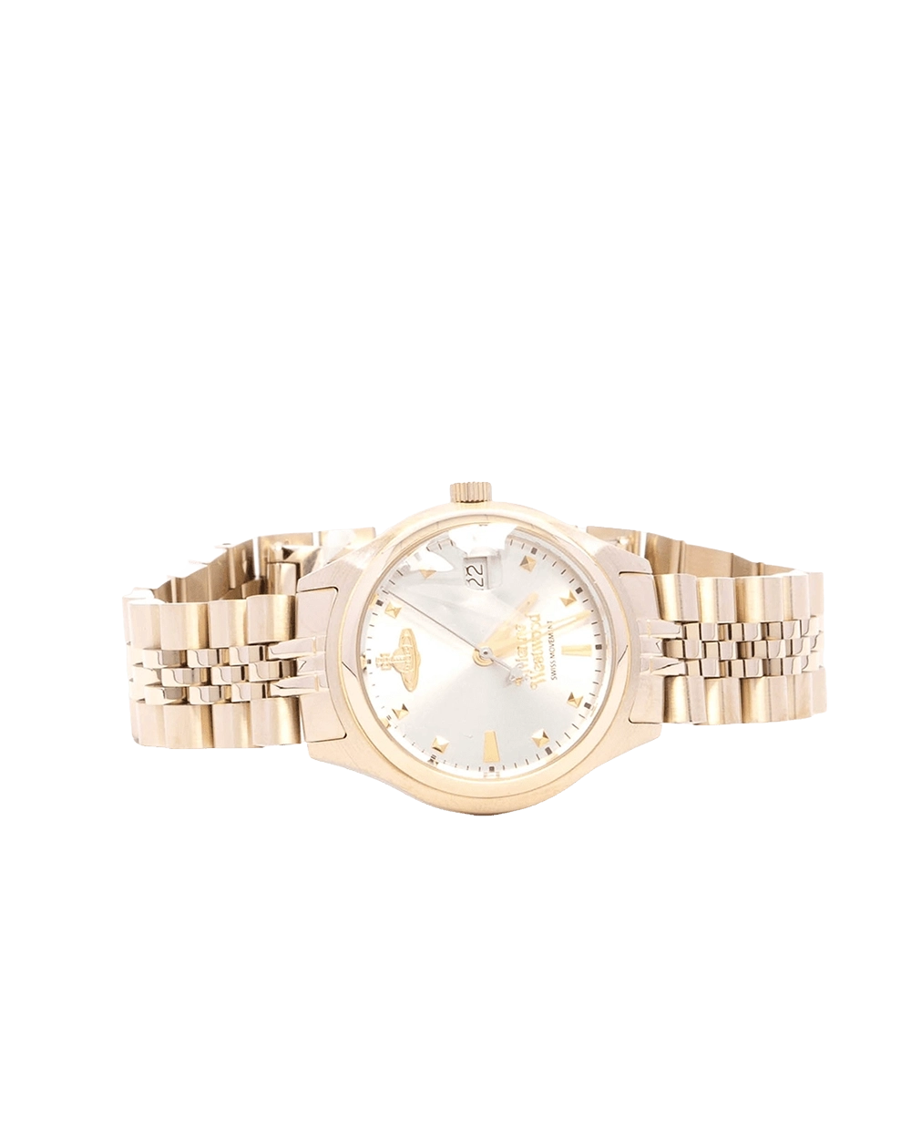 BA260221 NEW VIVIENNE WESTWOOD LITTEL CAMBERWELL 29 MM STAINLESS STEEL GHW VV311CPGD