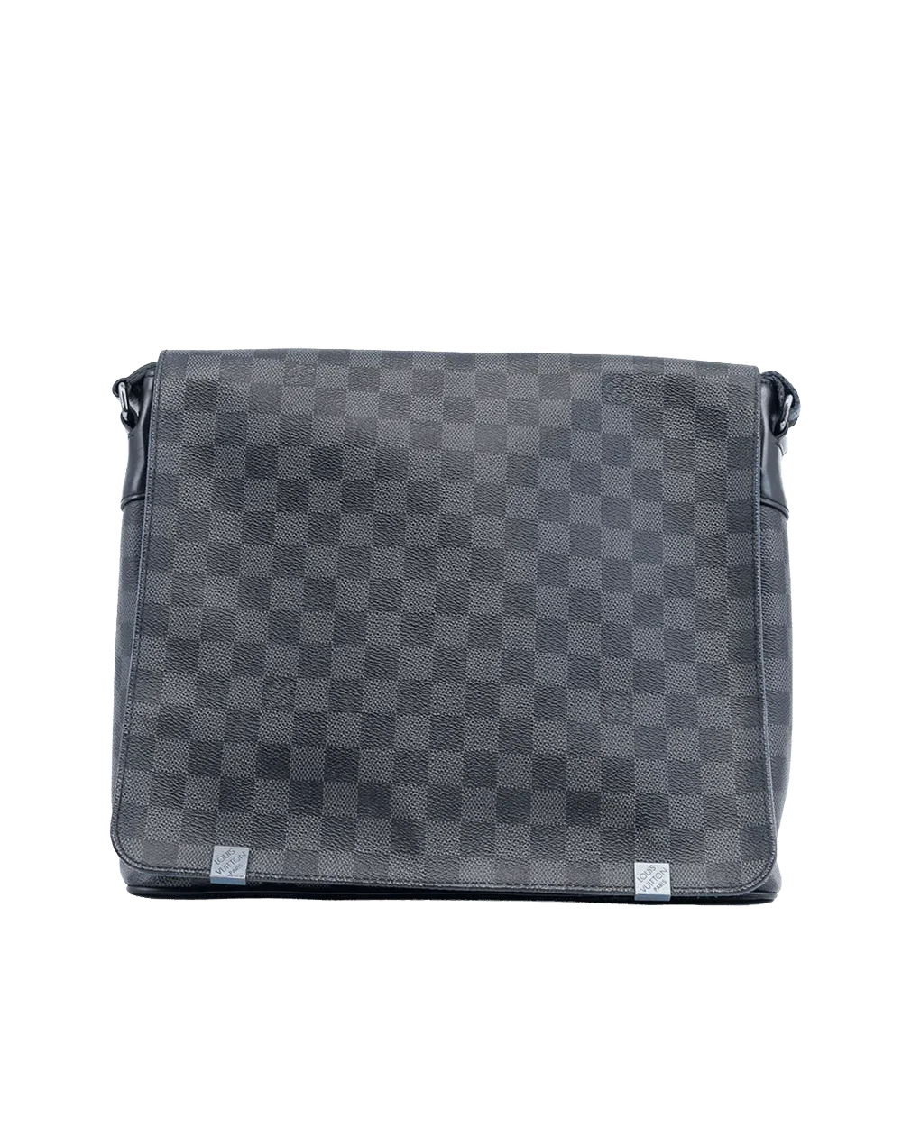 BA260254 LV DISTRIC MESSENGER MM GRAPHITE DAMIER CANVAS SHW CA4166