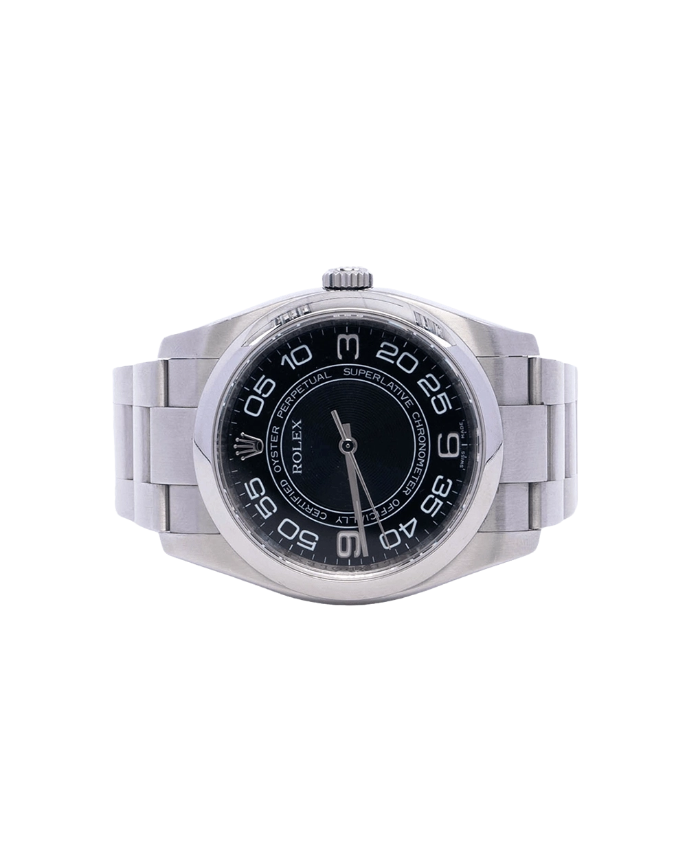 BA260308 ROLEX OYSTER PERPETUAL 36 MM BLACK STAINLESS STEEL SHW M724729