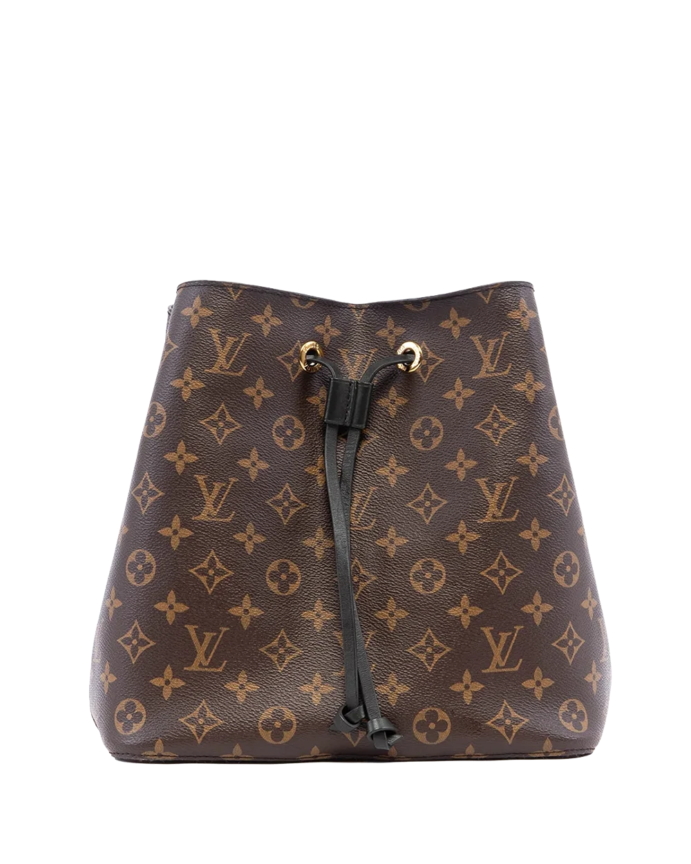 BA260428 LV NEONOE MM BROWN BLACK MONOGRAM CANVAS GHW MI4137