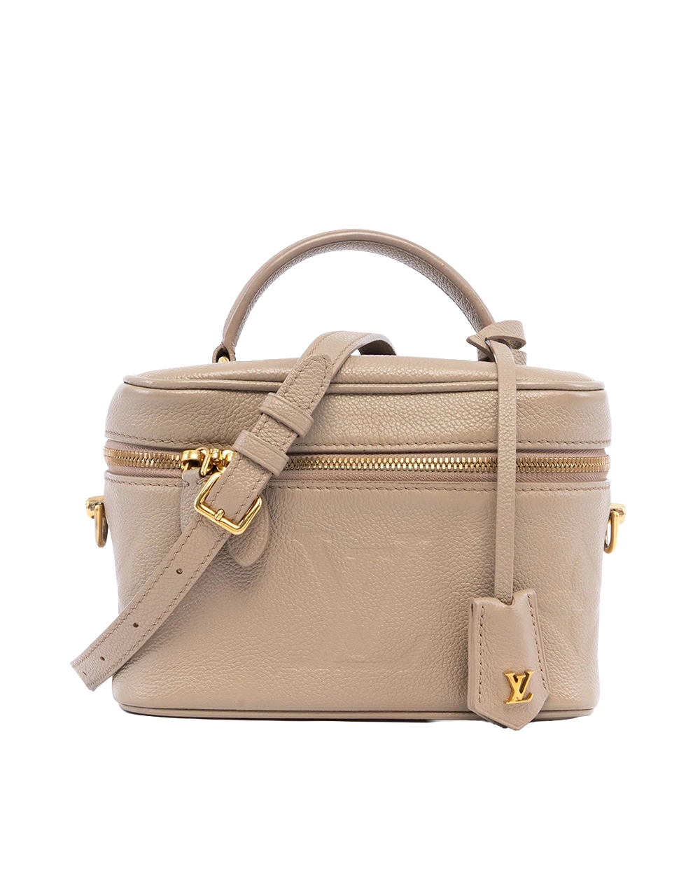 BA260440 LV VANITY PM GRAY GIANT MONOGRAM CALF GHW MICROCHIP