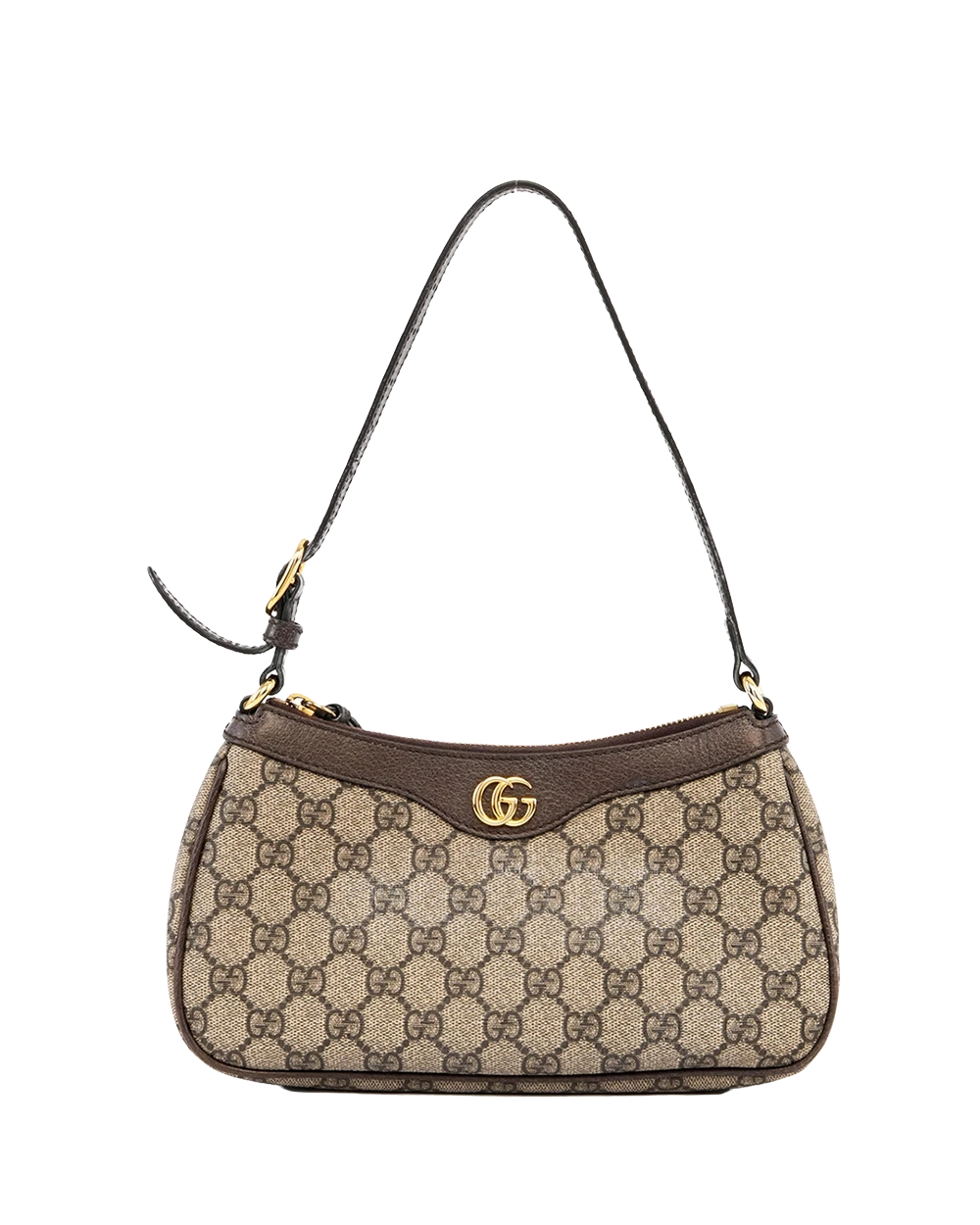 BA260458 GUCCI OPHIDIA GG SHOULDER SMALL BROWN GG MONOGRAM CANVAS GHW 735145 213817