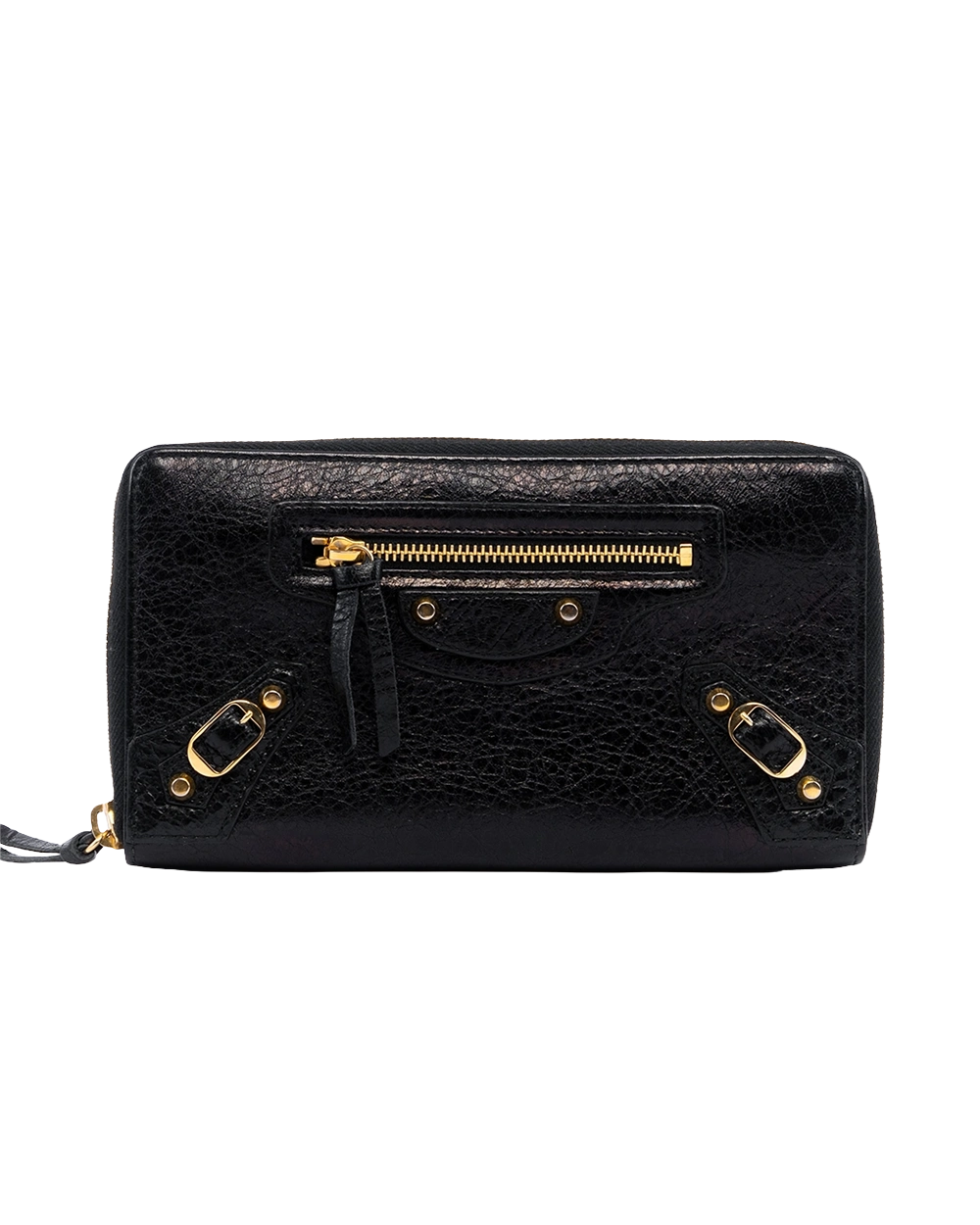 BA260491 BALENCIAGA ZIPPY WALLET EDGE LONG BLACK CALF GHW 253036 1000 Z 527650 result
