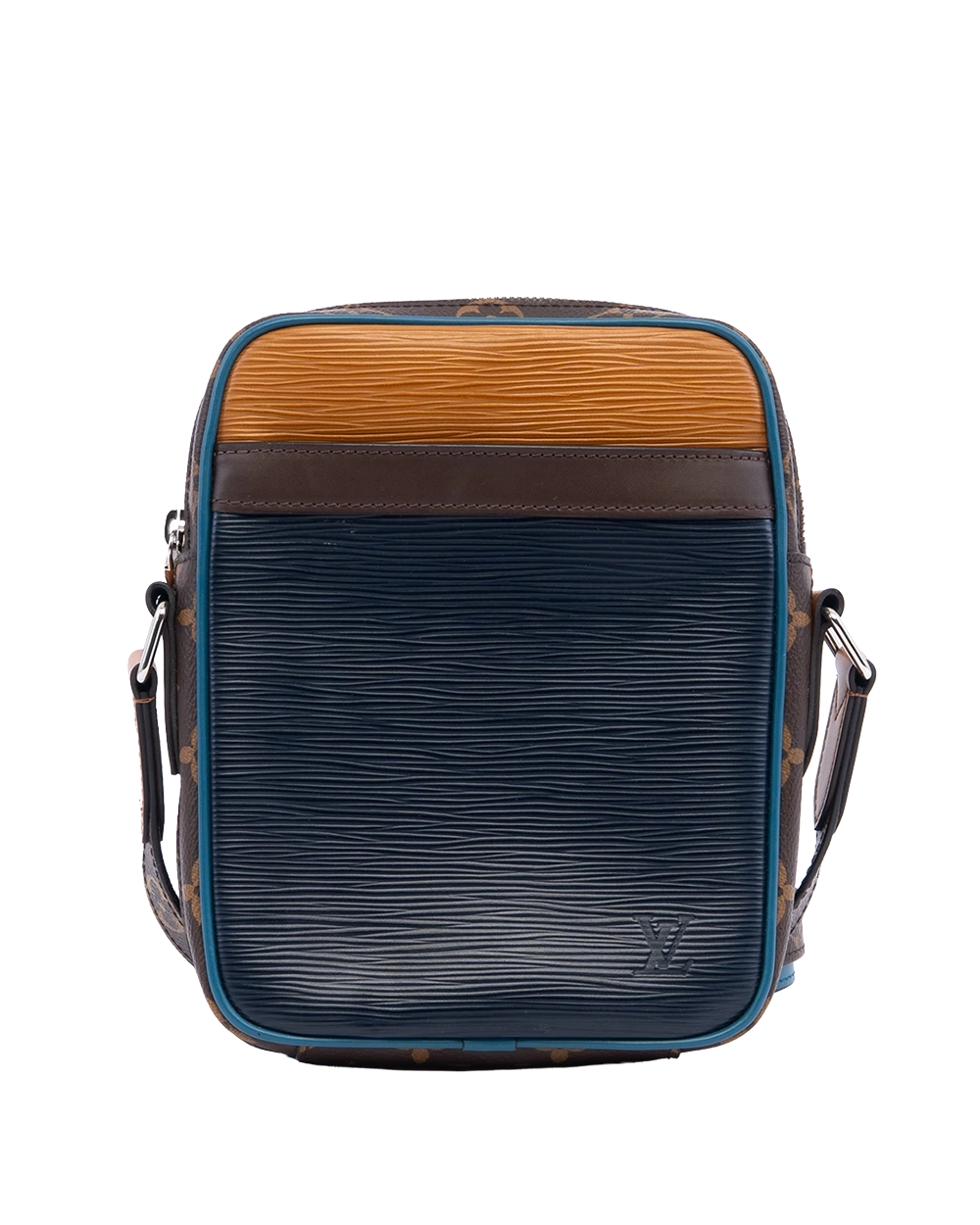 BA260492 LV DANUBE CROSSBODY BLUE BROWN EPI GHW FO2198 result