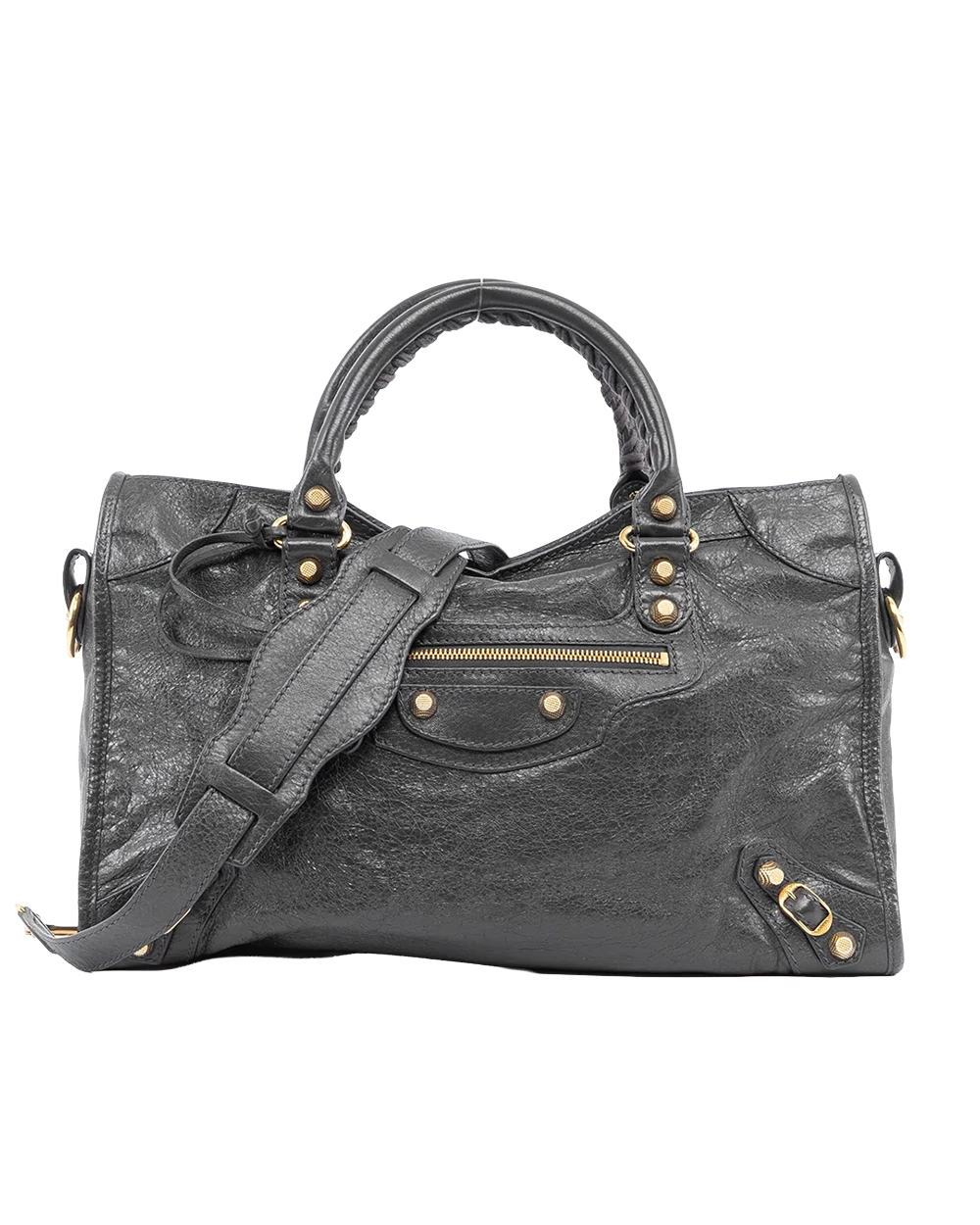 BA260496 BALENCIAGA CITY GIANT MEDIUM GREY LAMB GHW 281770 1160 E 002123 result