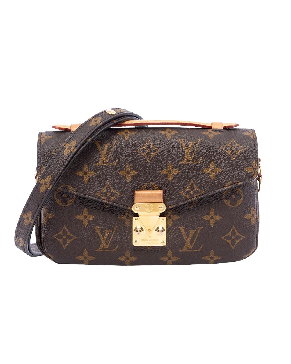 BA260524 LV POCHETTE METIS EAST WEST BROWN MONOGRAM CANVAS GHW MICROCHIP result