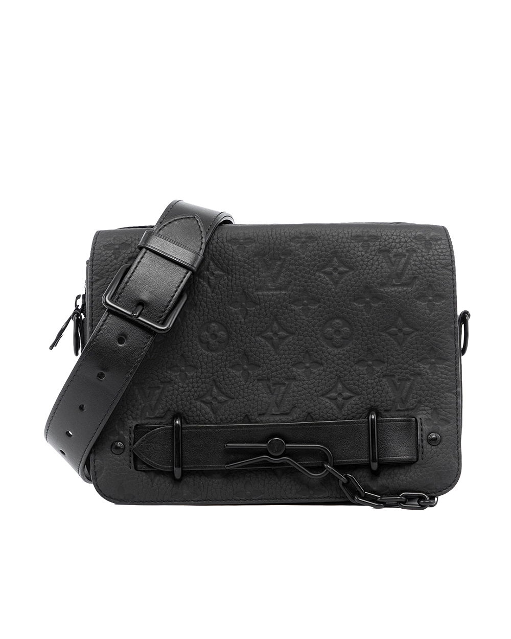 BA260563 LV STEAMER MESSENGER BLACK GIANT MONOGRAM CALF SOBLACK MICROCHIP result