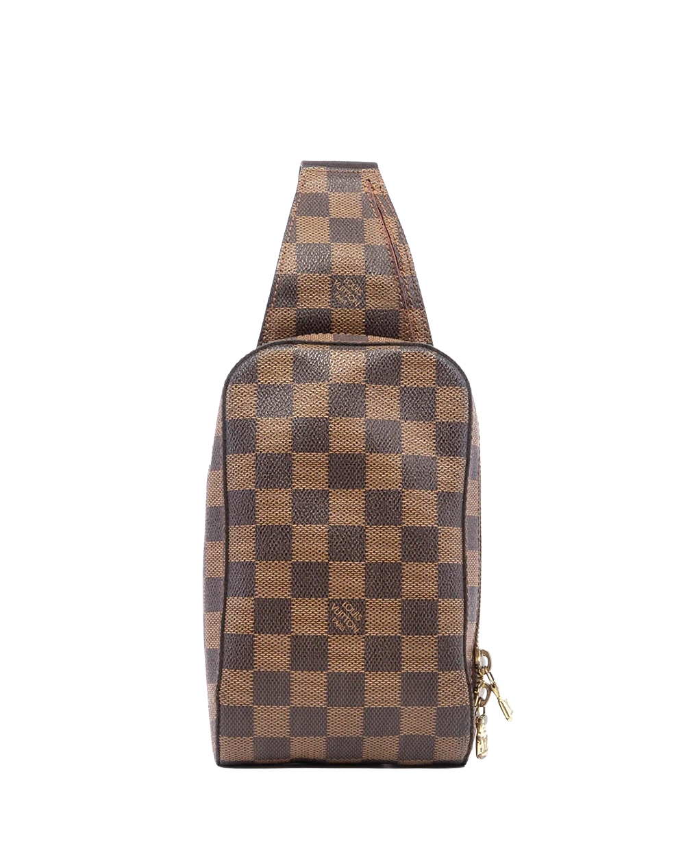 BA260602 LV GERONIMOS BROWN DAMIER CANVAS GHW CA0093